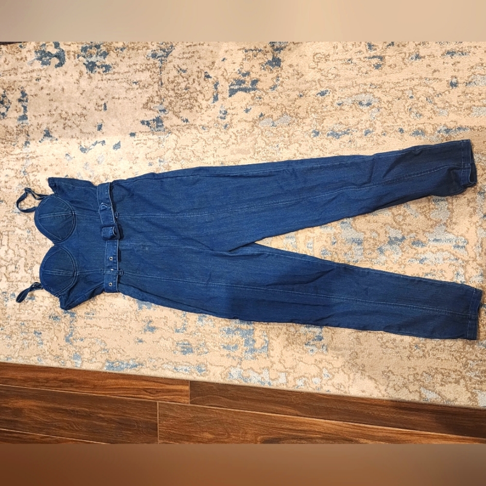 Women's Denim Jumpsuit